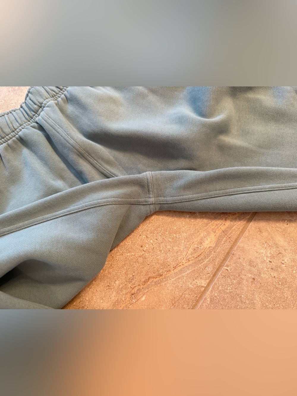 Lululemon Scuba Mid-Rise Oversized Jogger *Regular Crater Blue Women’s XXS NWOT - Picture 13 of 14